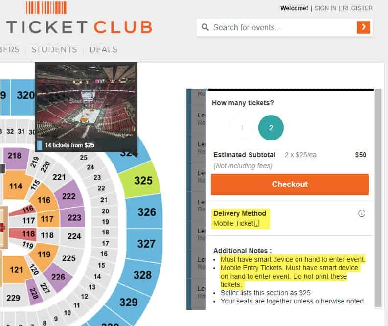 What is Ticket Club?